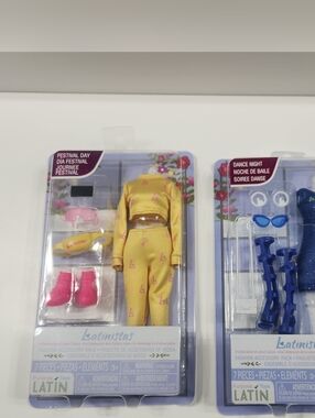 Latinatistas Fashion Barbie Doll Clothing 2 sets as picture